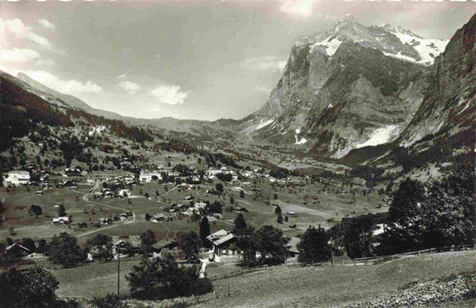 13999850 Grindelwald BE mit Wetterhorn