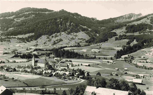 13999860 Neu St Johann Nesslau Toggenburg SG Panorama mit Speer