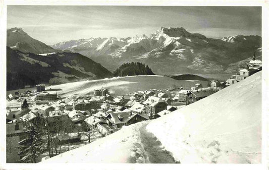 13999928 Leysin VD Les Dents du Midi et la Dent de Morcle