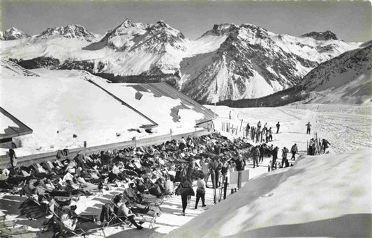 14001901 Inner-Arosa GR Carmennahuette Sonnenterrasse