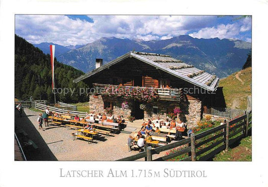 14004675 Latsch GR Jausenstation Latscher Alm