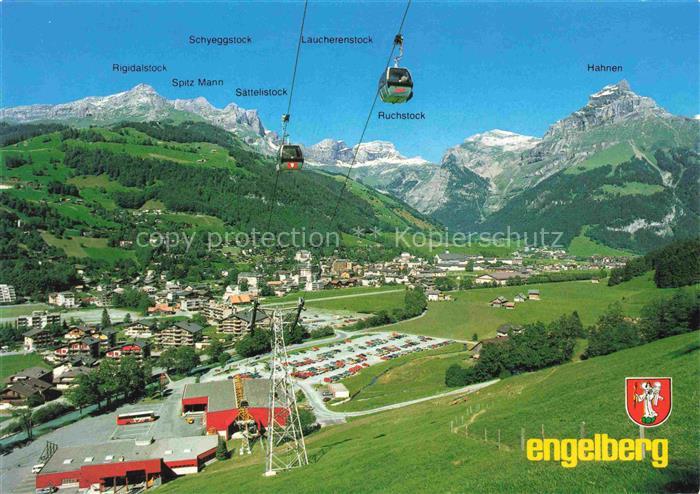 14004706 Engelberg  OW mit Gondelbahn Gerschnialp Truebsee