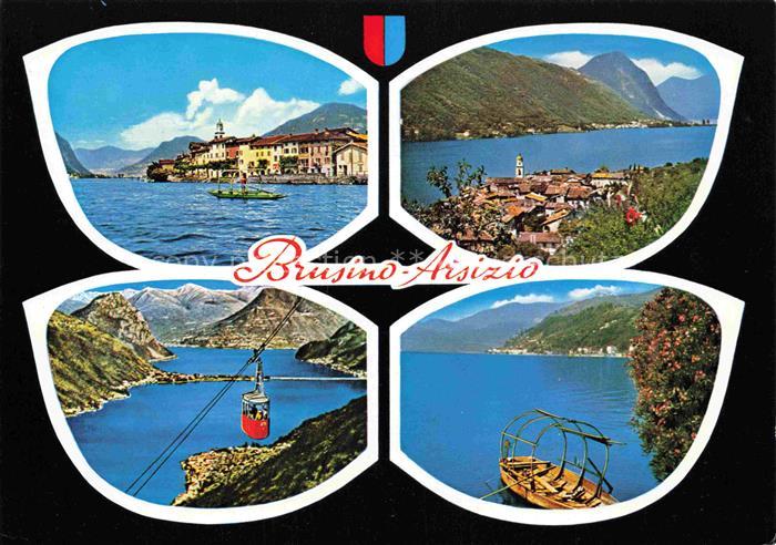 14005143 Brusino-Arsizio Brusinosizio TI Lago di Lugano Teilansichtn