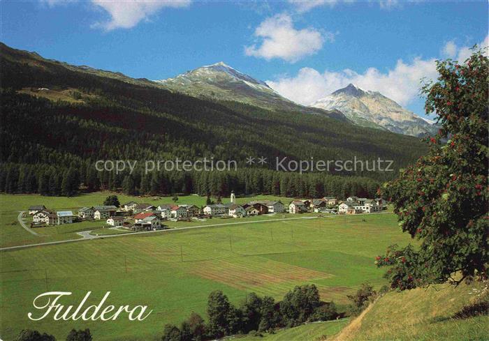 14005314 Fuldera GR Val Muestair mit Piz d'Oro und Piz d'Aint