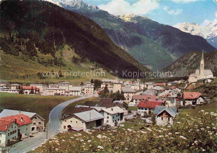 14005317 Zernez GR im Unter Engadin Panorama