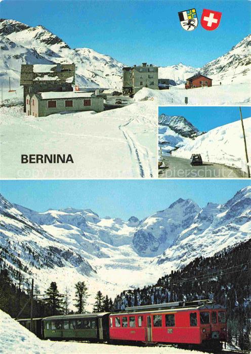 14005337 Bernina 2323m Pontresina GR Berninapass Hotels Berninabahn