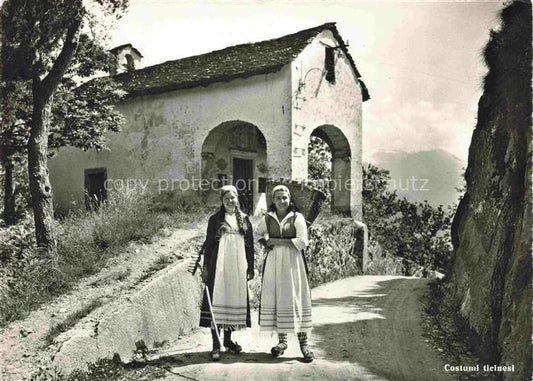 14005364 Ticino Tessin Region Costumi ticinesi