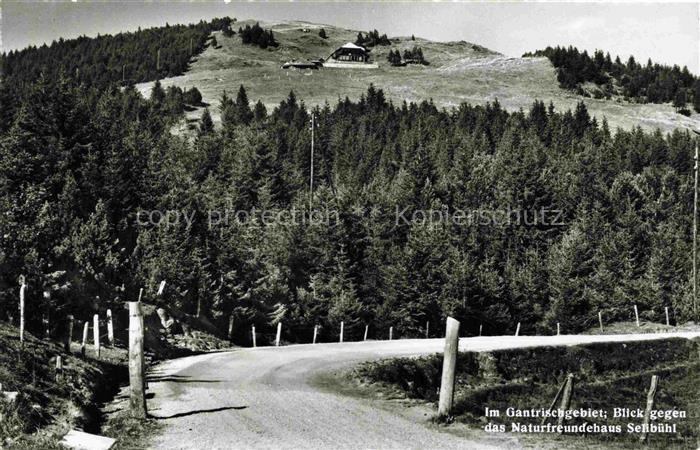 14009605 Selibuehl 1700m BE Blick zum Naturfreundehaus Selibuehl im Gantrischgeb