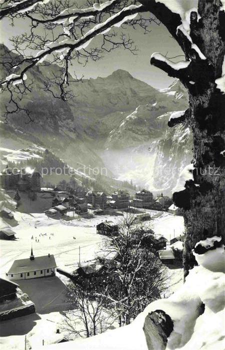 14009639 Wengen  BE mit Breithorn