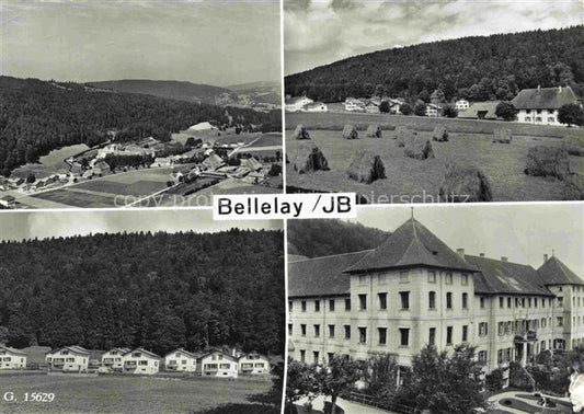 14010109 Bellelay Moutier BE Panorama Teilansichten