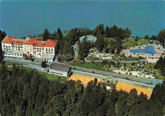 14010421 Buergenstock Vierwaldstaettersee NW Grand Hotel Buergenstock Vue aerien