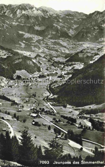 14011840 Jaunpass La Gruyere FR Panorama Simmenthal