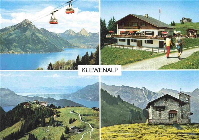 14012210 Klewenalp 1748m Beckenried NW Luftseilbahn Klewenalp Bergrestaurant Alp