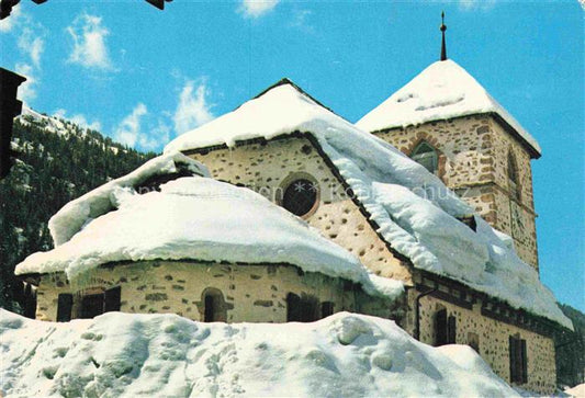 14012332 Vers-l Eglise Hôtel de l'Ours Eglise en hiver