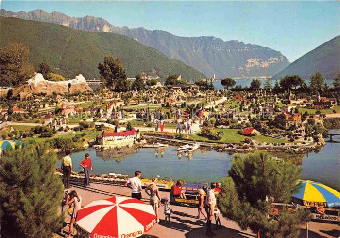 14012338 Melide Lago di Lugano TI Swissminiaturpark am Luganersee