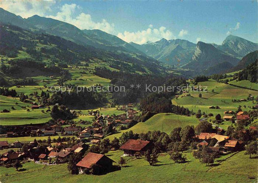 14012605 Oey BE und Latterbach Blick gegen Ladholzhorn Winterhorn Maennlifluh Sc