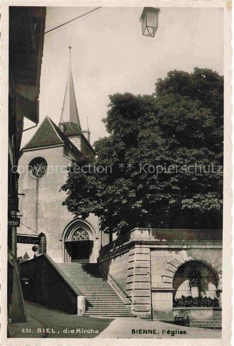 14012768 Biel Bienne BE Eglise Kirche