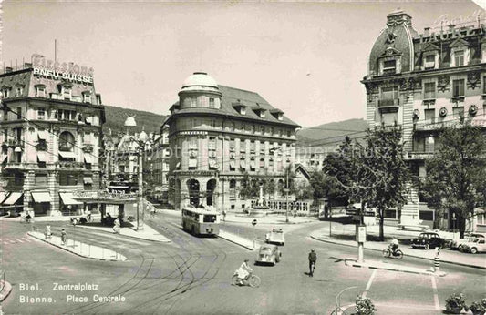 14012826 Biel Bienne BE Zentralplatz Place Centrale