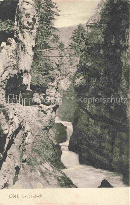 14013396 Biel Bienne BE Taubenlochschlucht