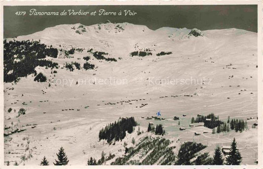 14014464 Verbier VS Panorama Station d'hiver et Pierre à Voir