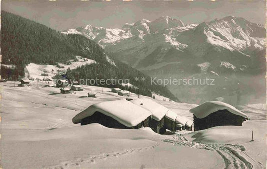 14014465 Verbier VS Panorama Plateau de Verbier et le Massif des Combins