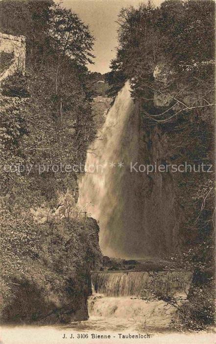 14014541 Bienne BIEL-BIENNE Taubenlochschlucht Wasserfall