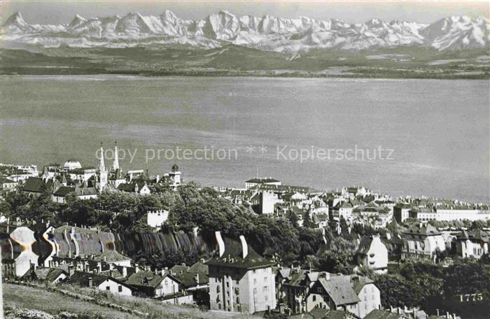 14014936 Colombier  BOUDRY NE Vue panoramique et les Alpes