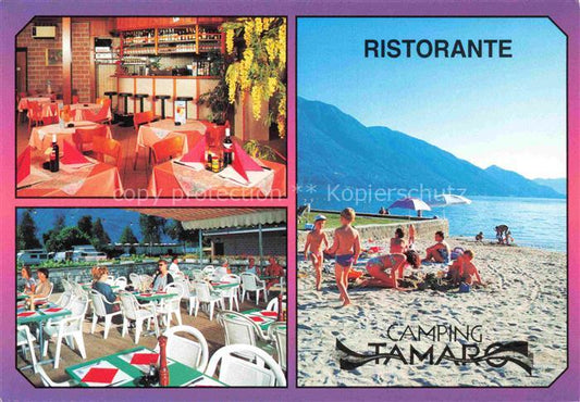 14020642 Tenero Locarno Lago Maggiore TI Ristorante Camping Tamaro Spiaggia