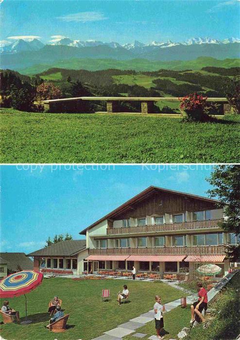 14025473 Wasen Emmental BE Landschaftspanorama Alpen Hotel Restaurant Loedernalp