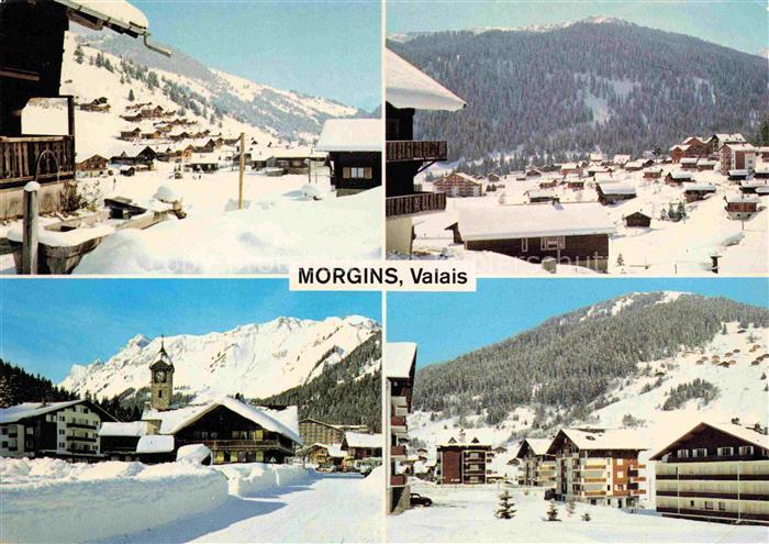 14025484 Morgins Monthey VS Teilansichten Wintersportplatz Alpen