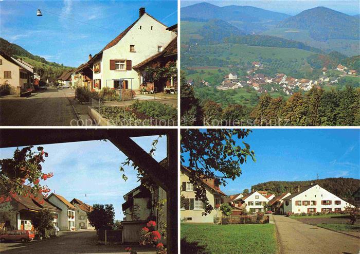 14025485 Lauwil-Reigolswil BL Dorfstrasse Dorfansicht Dorfplatz Vorstadt Panoram