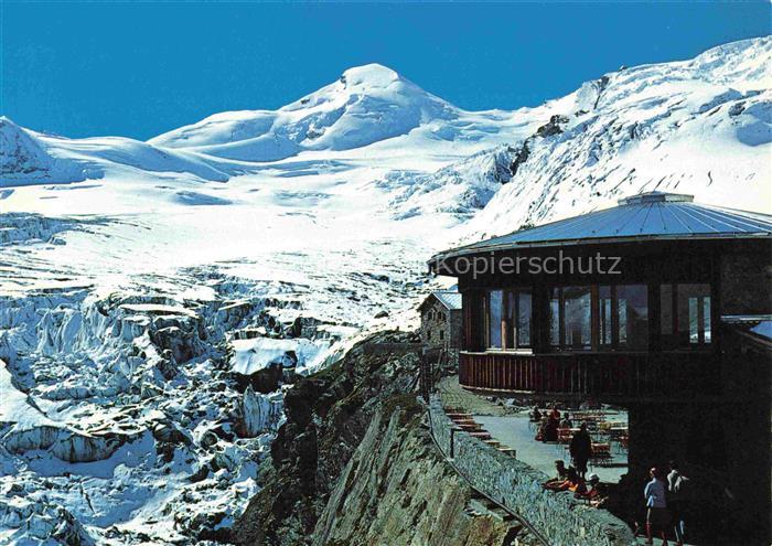 14025486 Saas-Fee VISP VS Restaurant Berghaus Laengfluh Feegletscher Allalinhorn