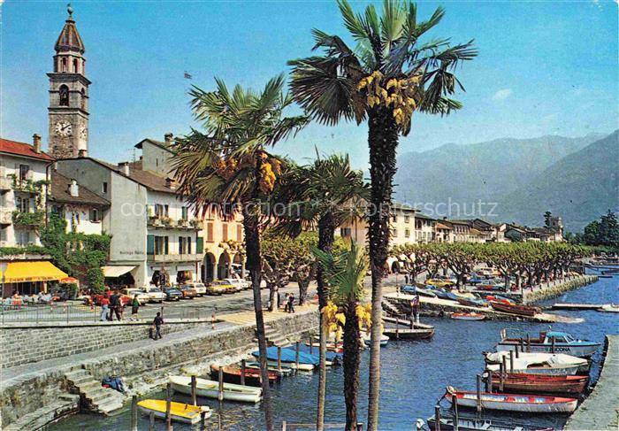 14025802 Ascona Lago Maggiore TI Uferstrasse Hafen