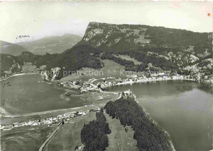 14028426 Le Pont VD Vue aérienne Dent de Vaulion Lacs de Joux et Brenet