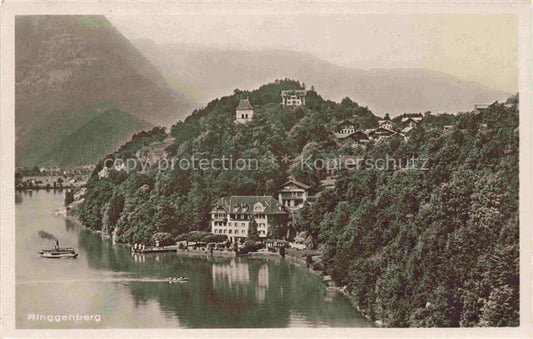 14029151 Ringgenberg Brienzersee Interlaken BE Panorama Blick auf den See Hotel