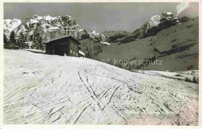 14029178 Saeumhuette Hoher Faulen Altdorf UR Berghuette Winterpanorama Skigebiet