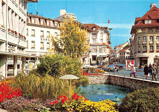 14029345 INTERLAKEN BE Postplatz Stadtzentrum