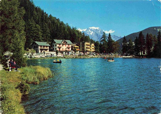 14029449 Champex -Lac Orsieres VS Au bord du lac et le Grand Combin Alpes