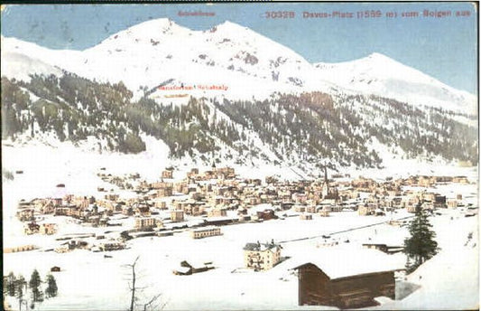 10566060 Davos GR Sanatorium Davos-Platz x 1917 Davos Platz