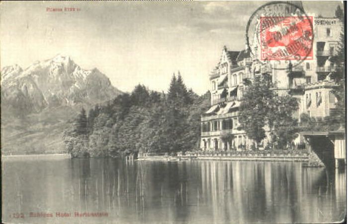 10566100 Hertenstein LU Schloss Hertenstein Hotel x 1909 Hertenstein