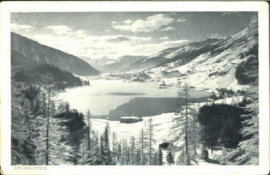 10566114 Davos GR Lac Davos x 1924 Davos Platz