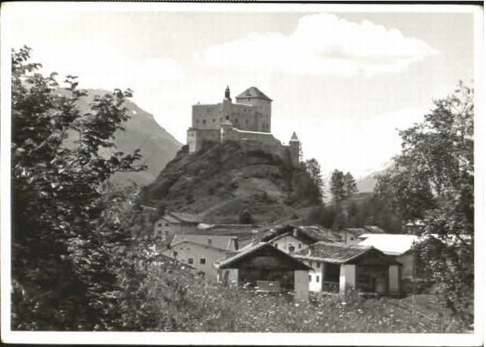 10567882 Tarasp Schloss Tarasp  x 1940 Tarasp