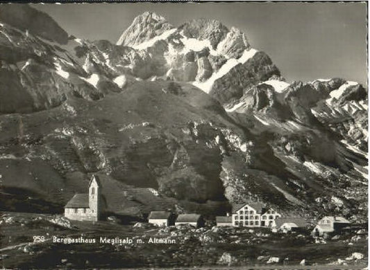 10567927 Meglisalp Meglisalp Berggasthaus x 1948 Altmann Saentis