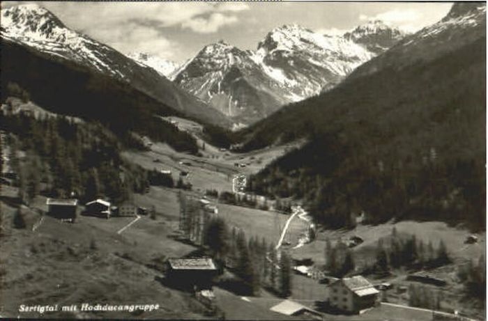 10568281 Sertigtal Sertigtal Hochducangruppe x 1937 Sertigpass