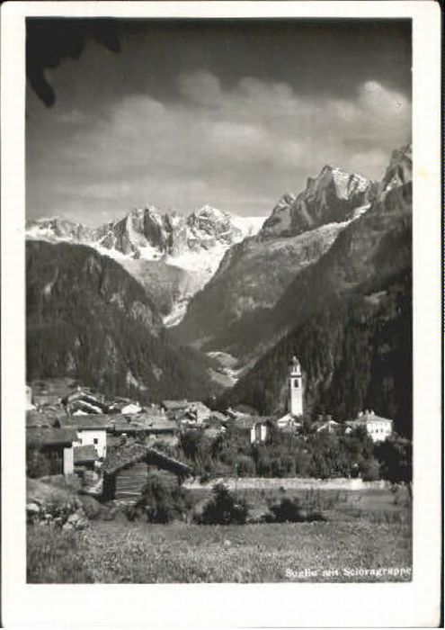 10569204 Soglio Soglio Scioragruppe Feldpost x 1945 Soglio