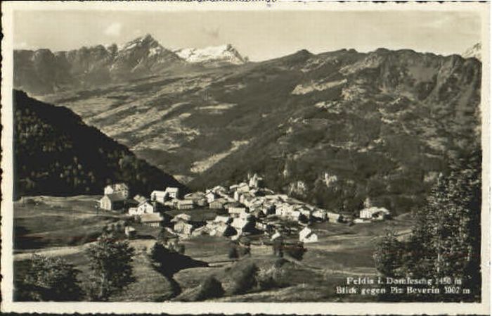 10569218 Feldis GR Domleschg o 1946