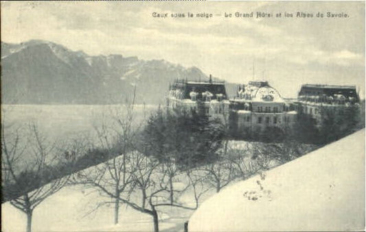 10569272 Chaux sous la Neige Chaux sous la Neige Hotel Alpes Savoie x 1911 Chaux