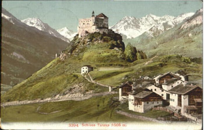 10569343 Tarasp Schloss Tasasp  x 1907 Tarasp