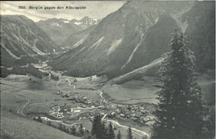 10569452 Berguen Bravuogn GR Albulapass ungelaufen ca. 1910 Berguen Bravuogn GR