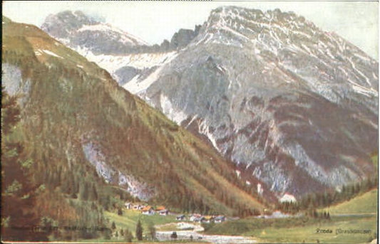 10569455 Preda Preda-Kulm Rhaetische Bahn ungelaufen ca. 1910 Preda